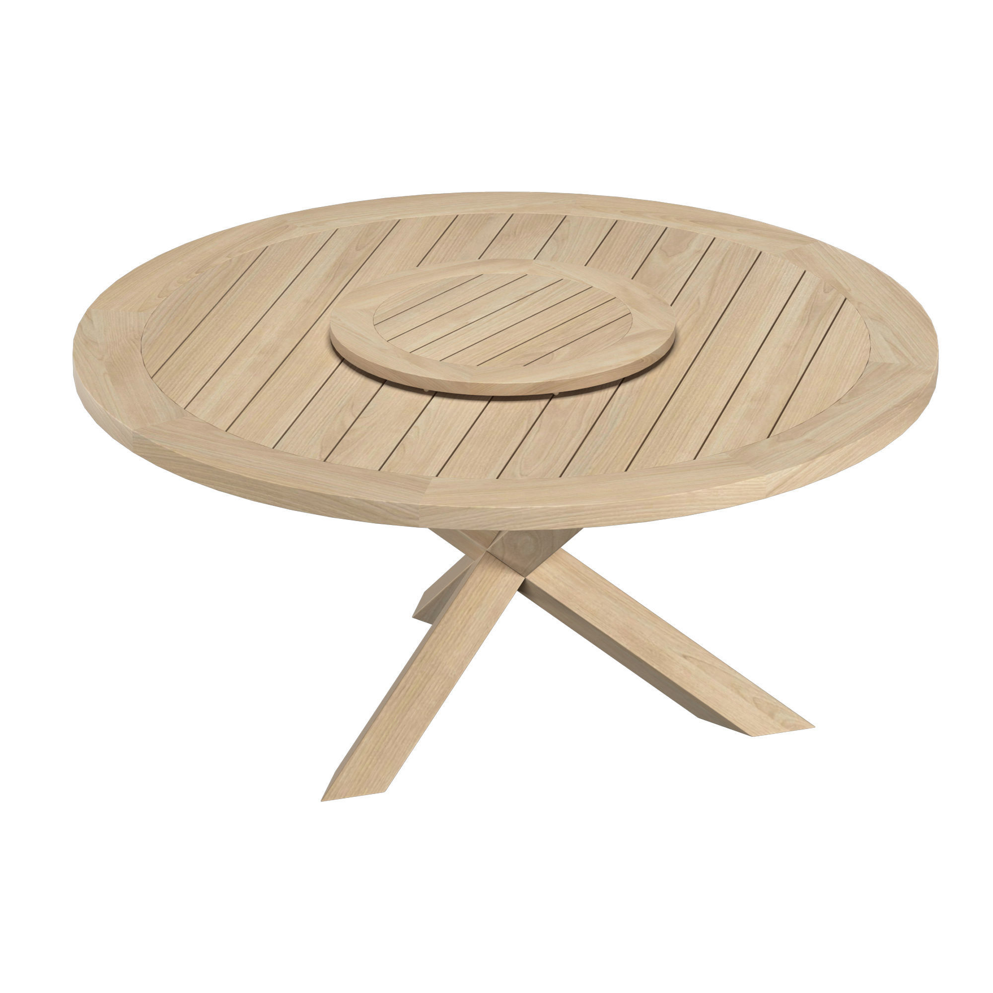 SUMATRA ROUND OUTDOOR DINING TABLE 3D model_3