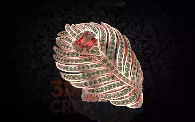 SRM-001 Big Feather Ring