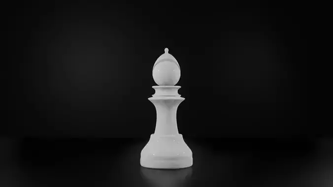 Bishop White - made in Blender