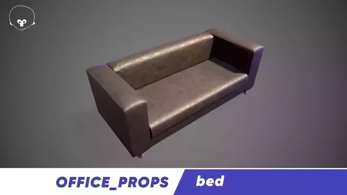 Office props - bed 01