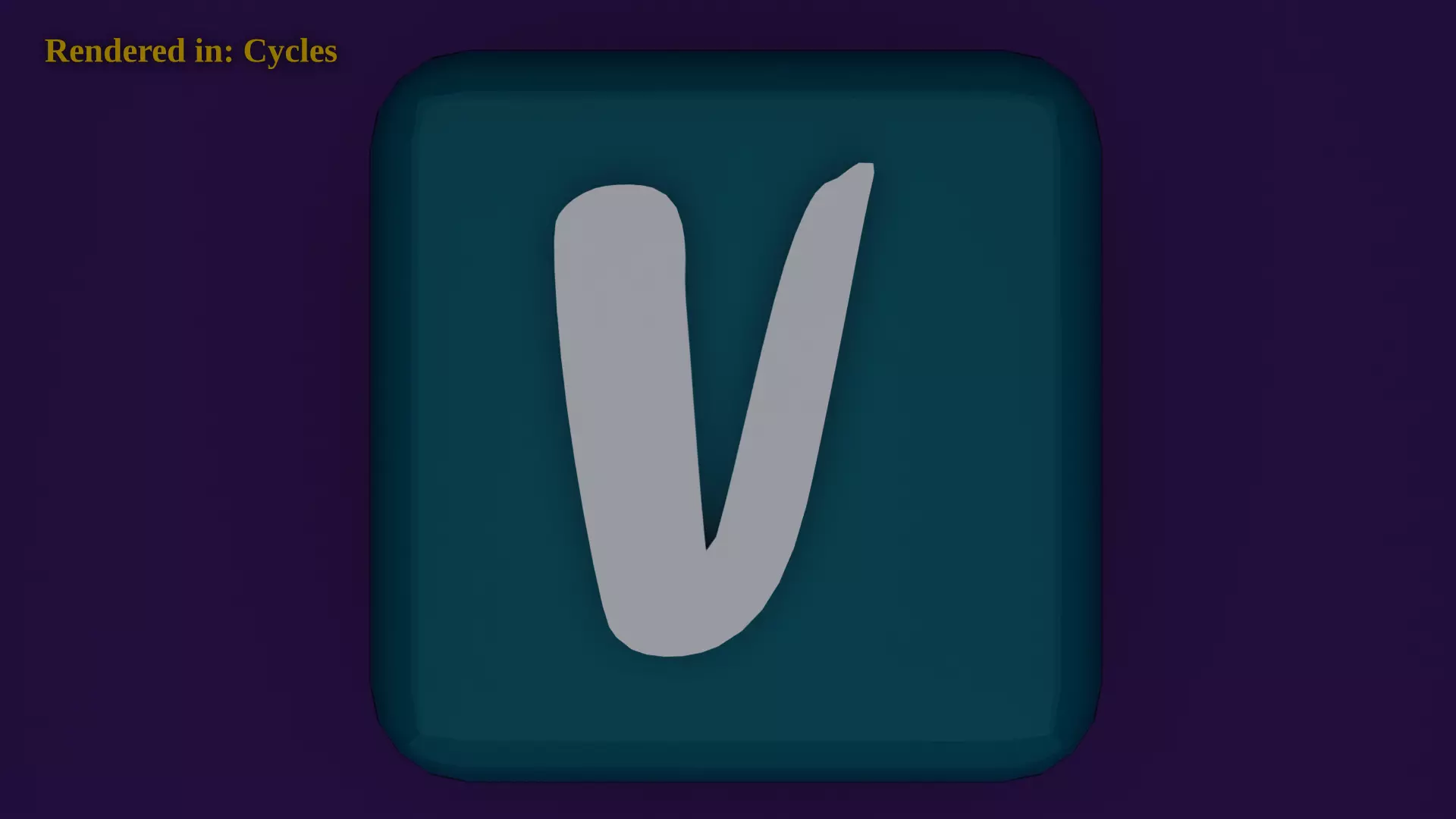 Vinted Icon Emoji Low-poly 3D model_0