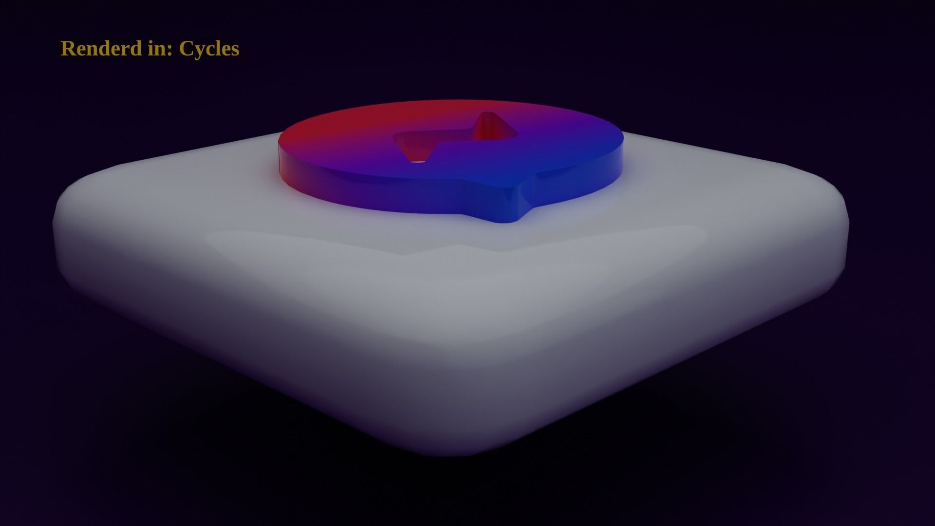 Messanger Icon Emoji Low-poly 3D model_2