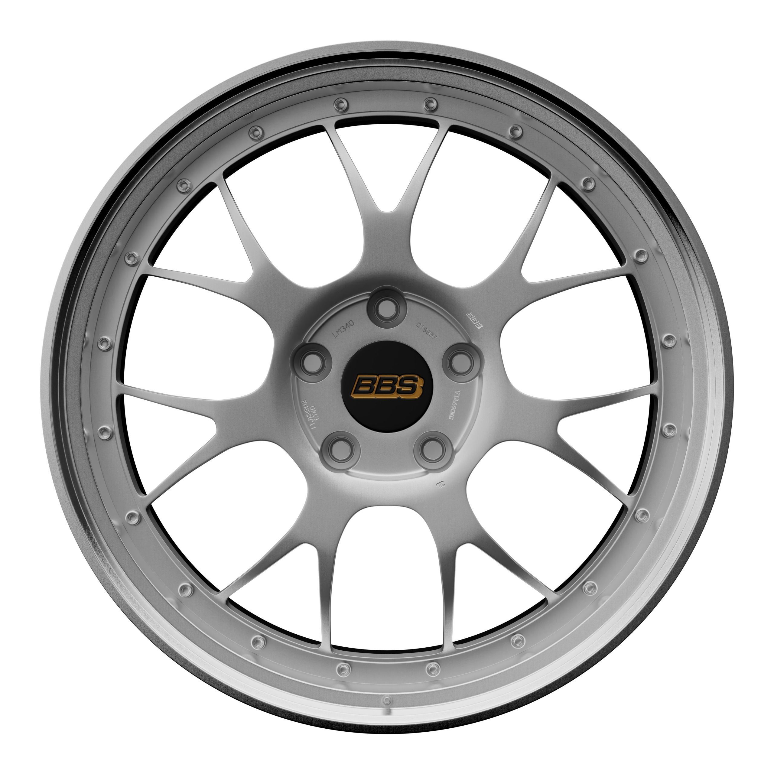 BBS LM-R Low-poly 3D model_2