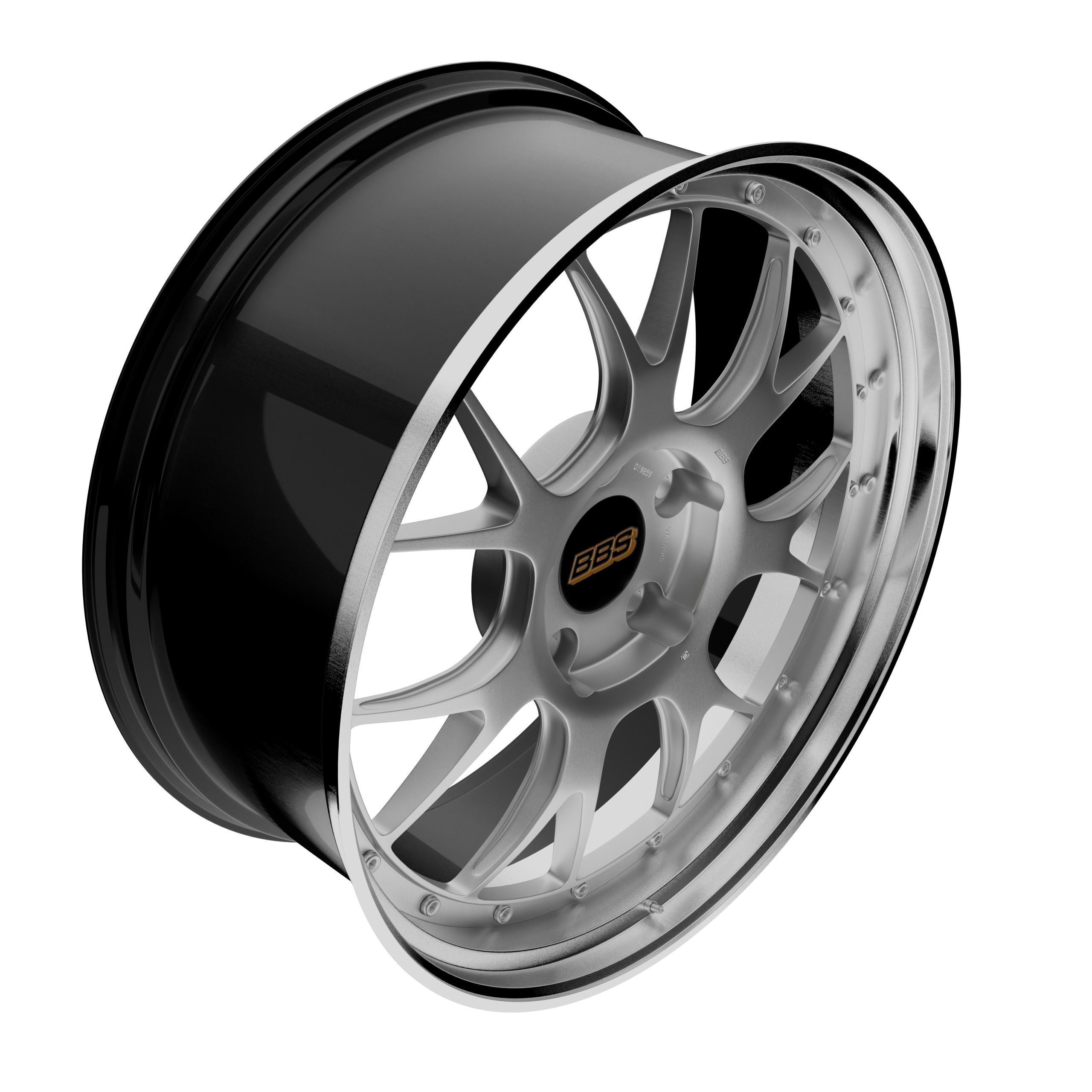 BBS LM-R Low-poly 3D model_3
