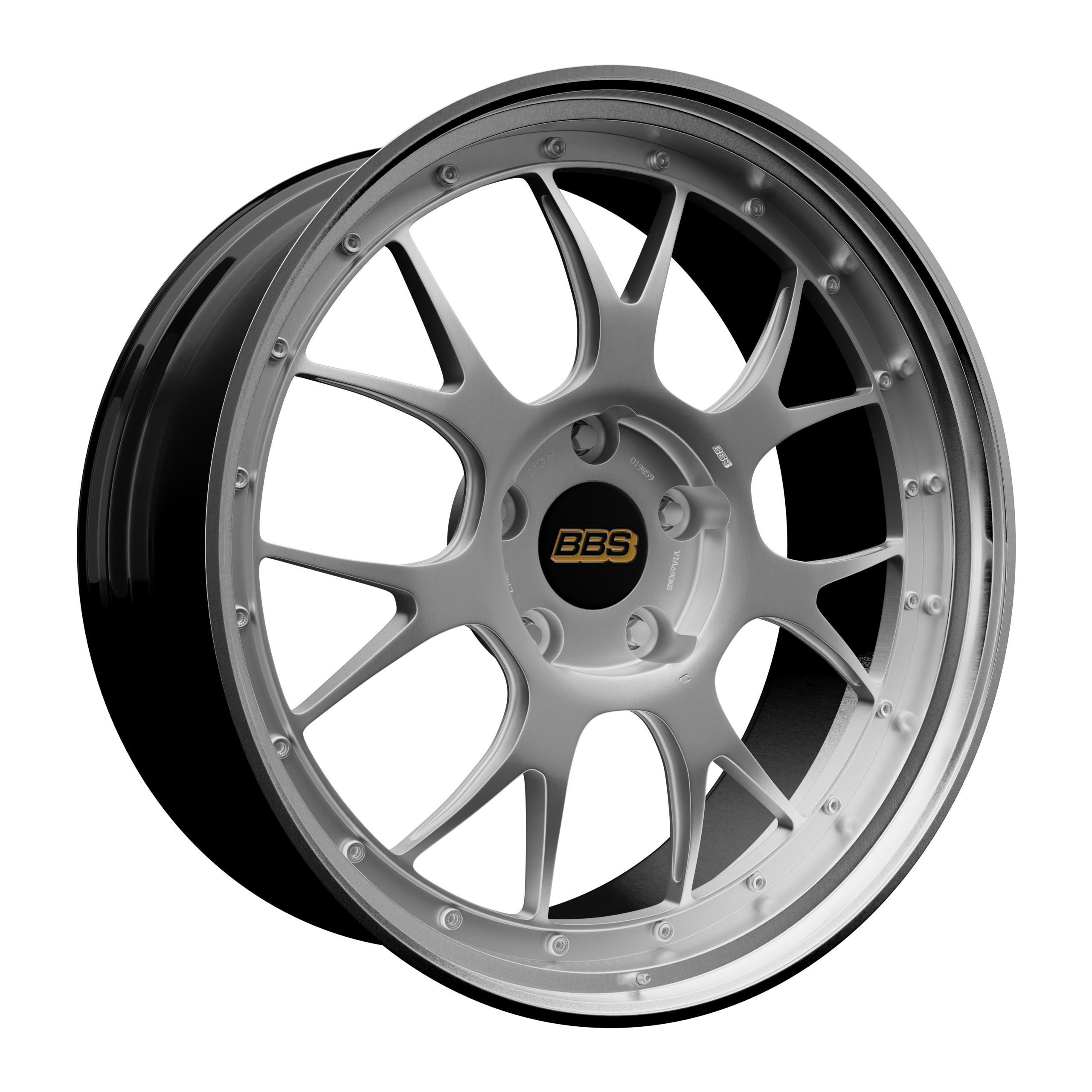 BBS LM-R Low-poly 3D model_1
