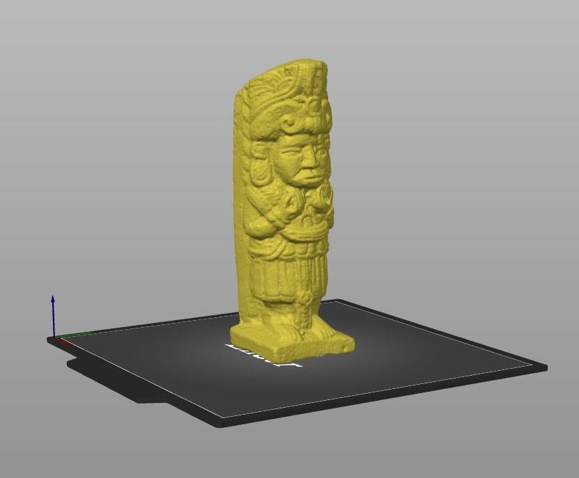 Mayan Statue 3D model 3D printable CGTrader