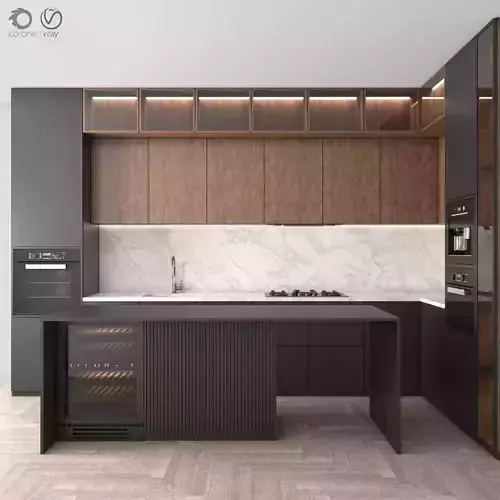 Kitchen Modern 76 - Corner Kitchen