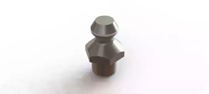 Graxeira Grease Fitting  43 Reta Straight 6x1 Lufra