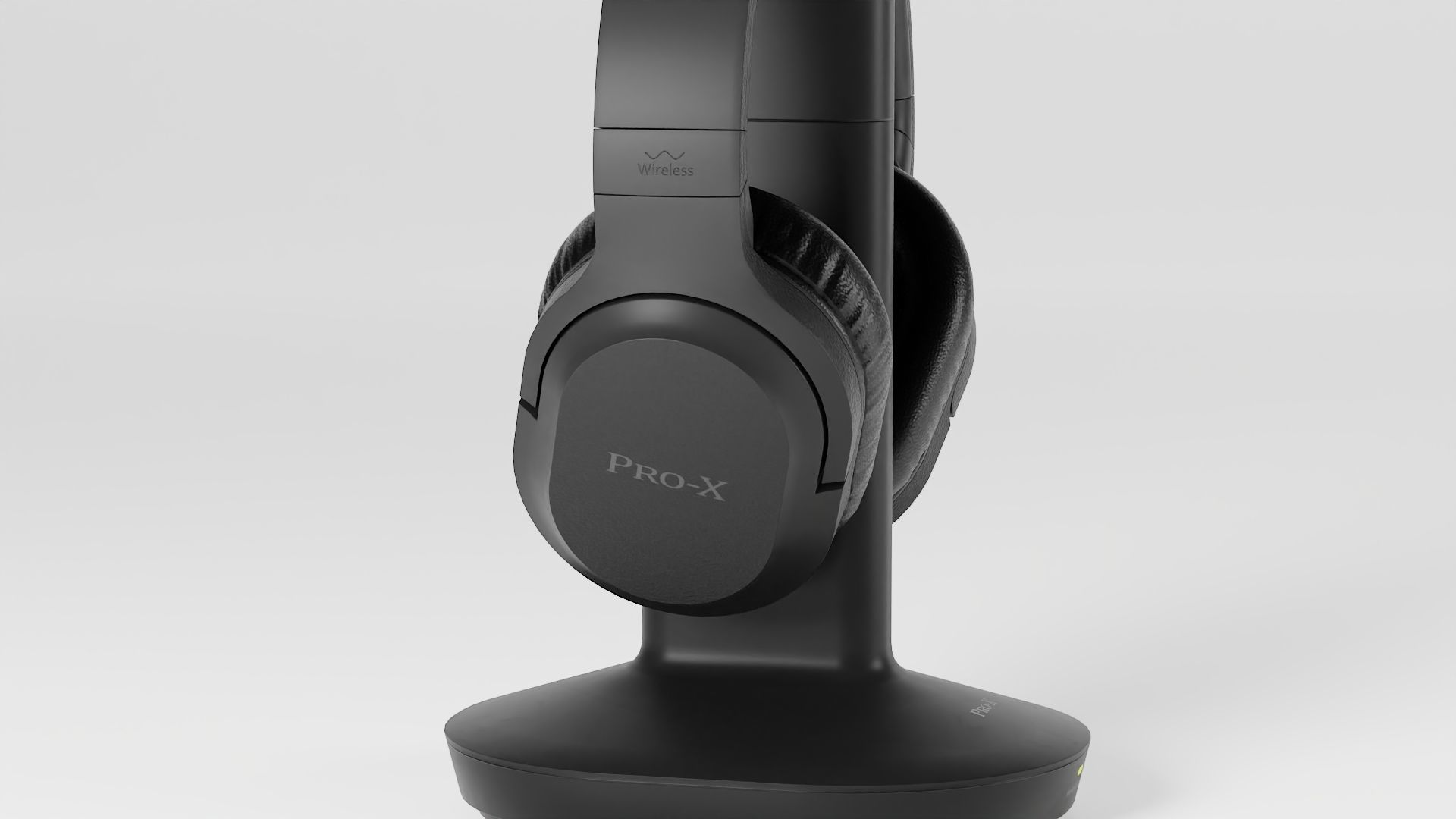 Headphone charging dock 3D model_4