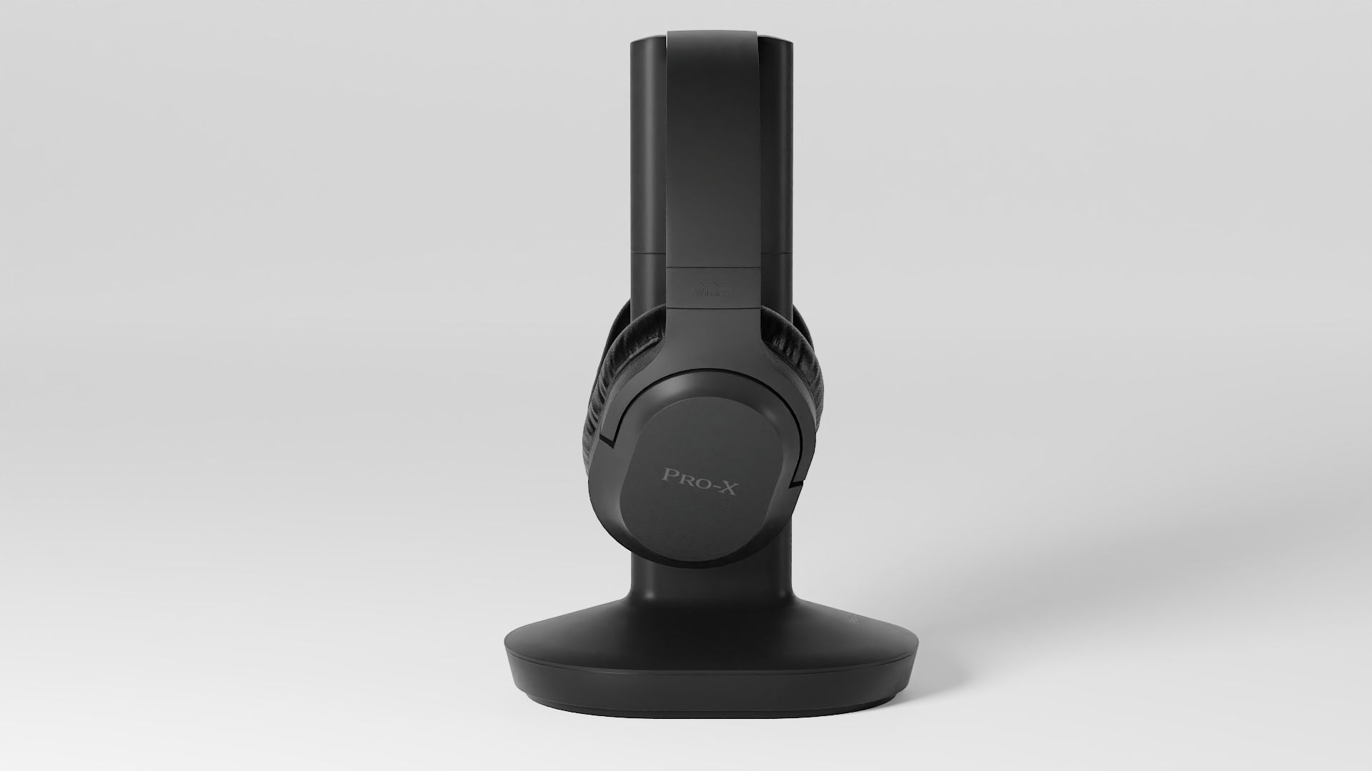 Headphone charging dock 3D model_2