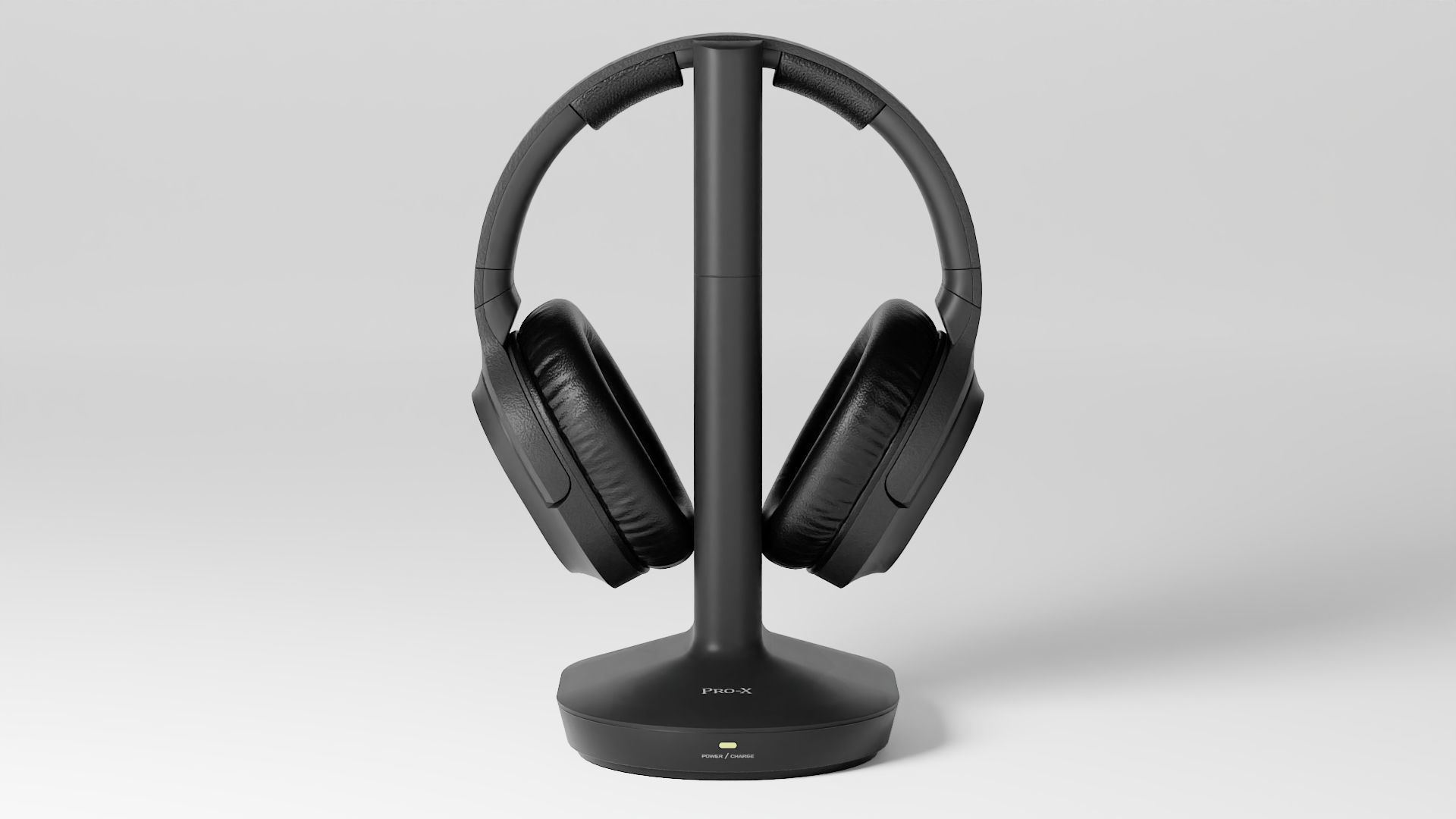 Headphone charging dock 3D model_1