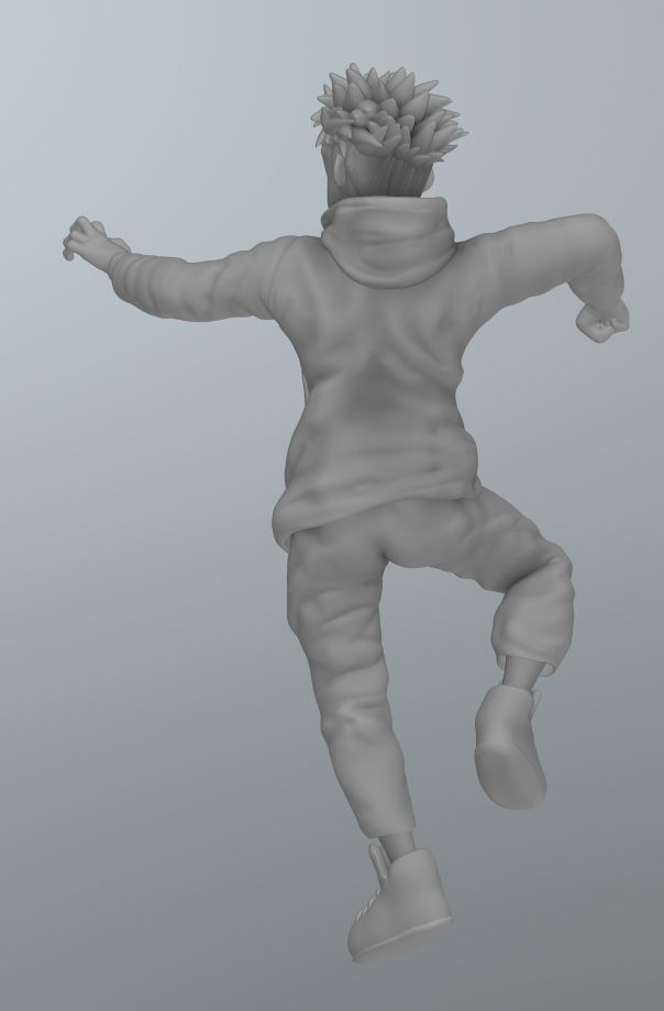 Itadori Yuji from Jujutsu Kaisen 3D print model_14