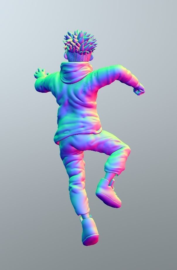 Itadori Yuji from Jujutsu Kaisen 3D print model_17