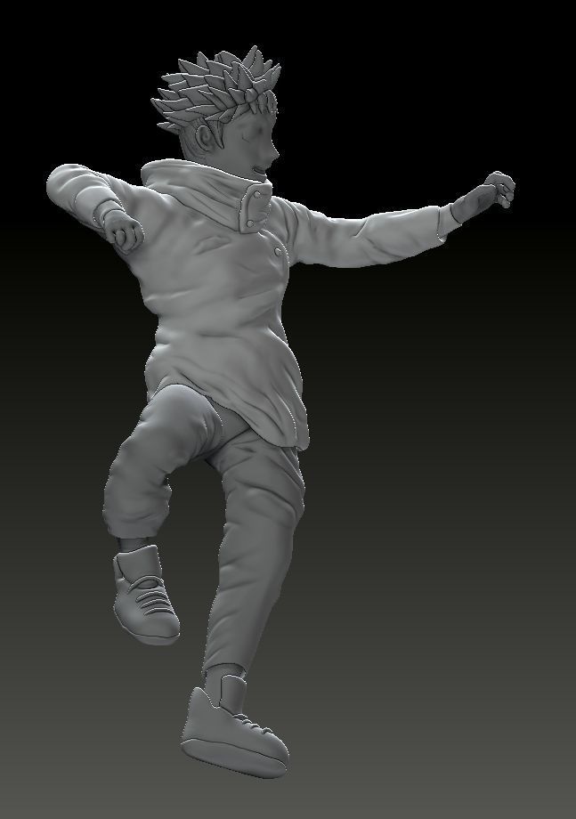 Itadori Yuji from Jujutsu Kaisen 3D print model_1