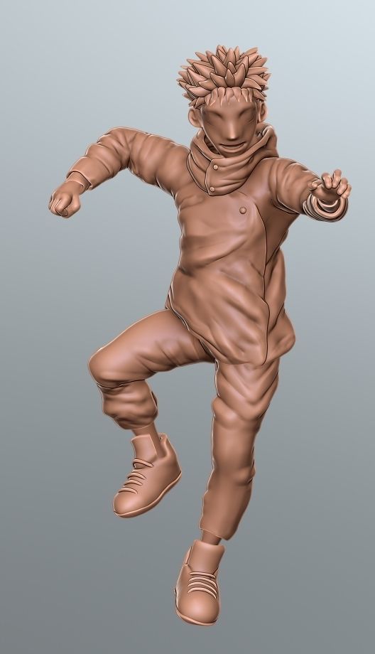 Itadori Yuji from Jujutsu Kaisen 3D print model_16