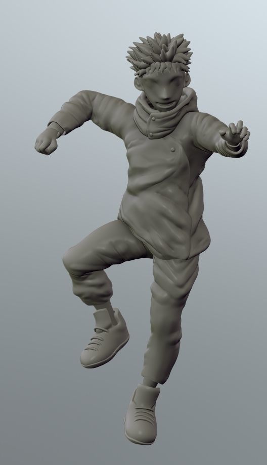 Itadori Yuji from Jujutsu Kaisen 3D print model_13