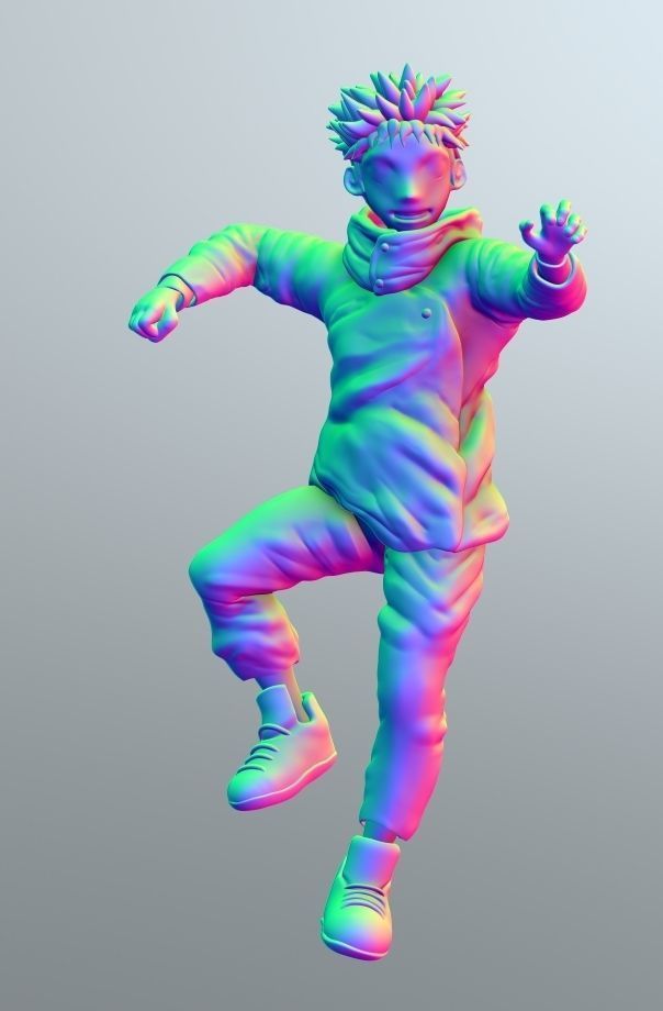 Itadori Yuji from Jujutsu Kaisen 3D print model_18