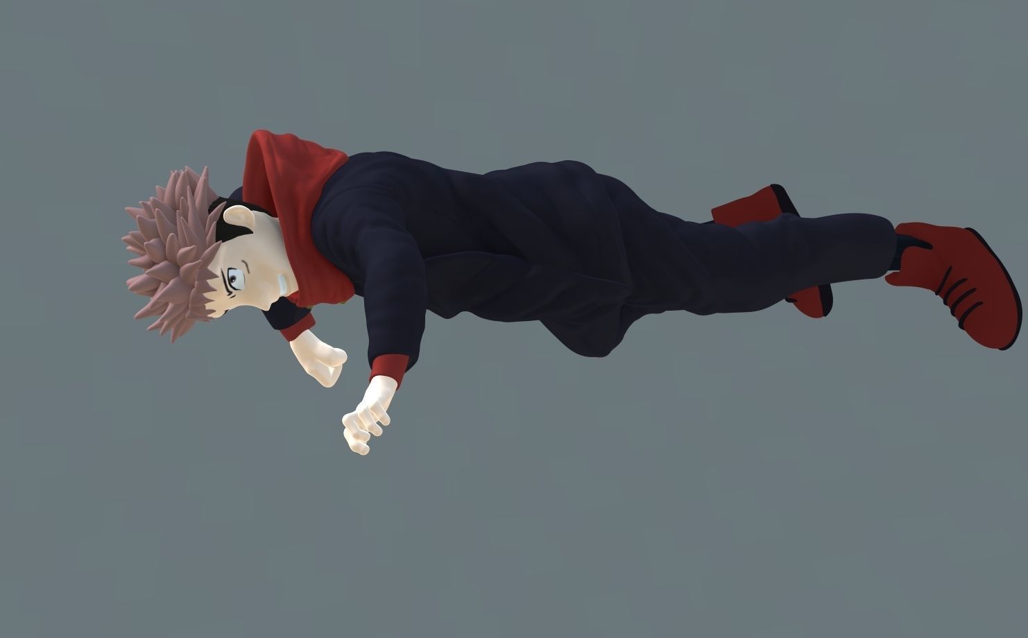 Itadori Yuji from Jujutsu Kaisen 3D print model_9