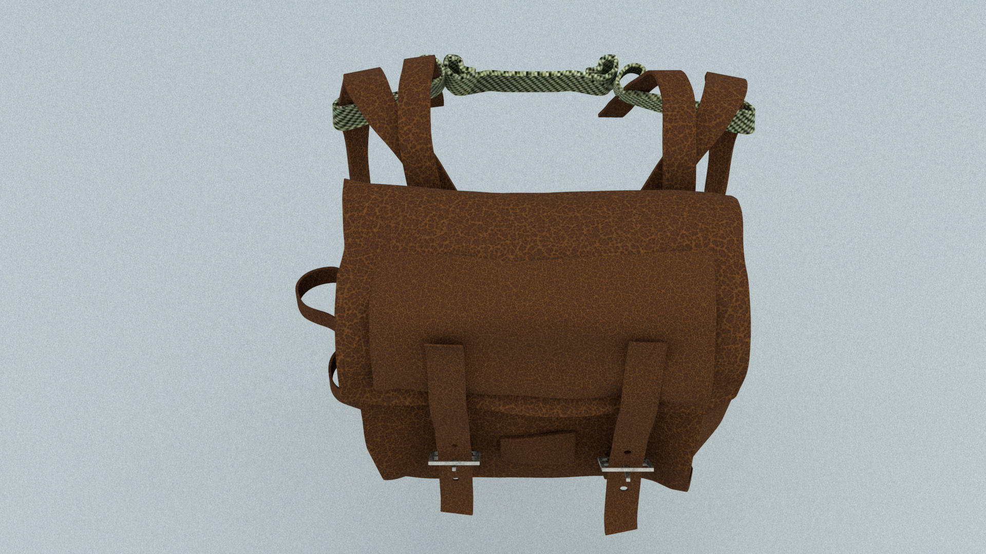 laos Game Military backpack Low-poly 3D model_6
