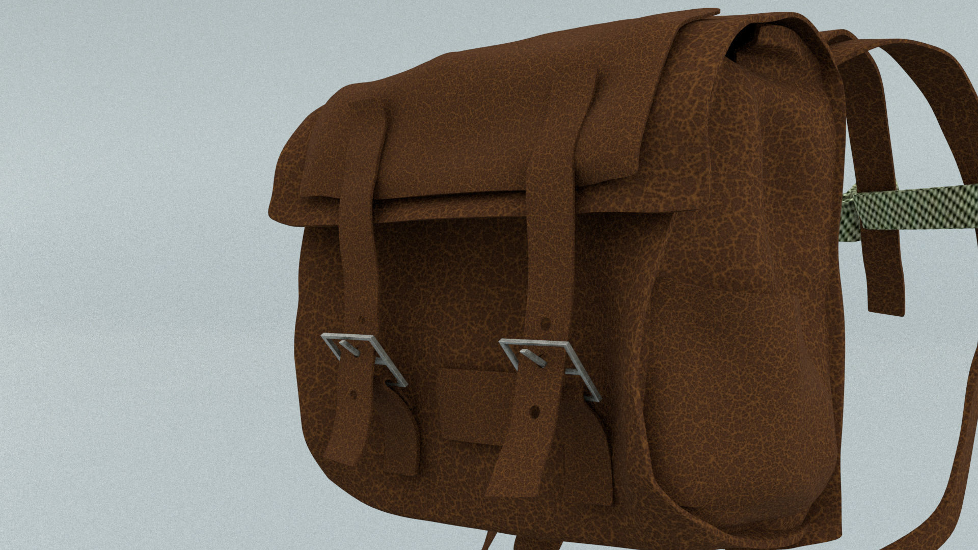 laos Game Military backpack Low-poly 3D model_5