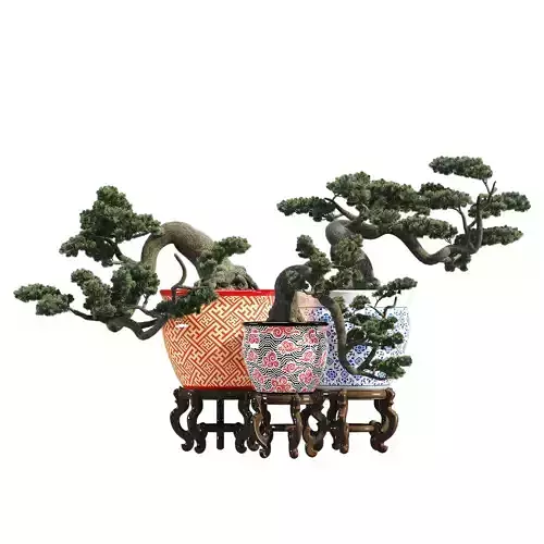 Porcelain bonsai
