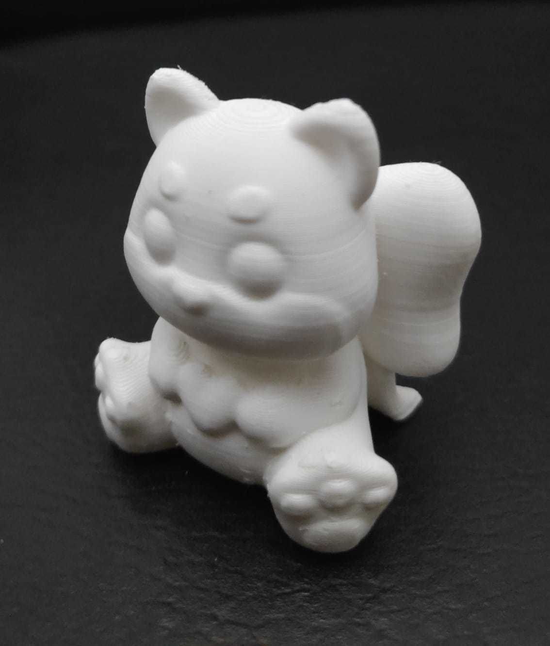 Shiba Ribbon 3D print model_5