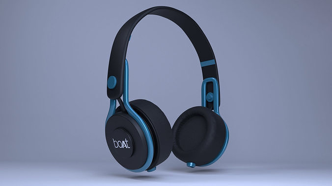 headset 3d model jbl on ear headphones 3D model