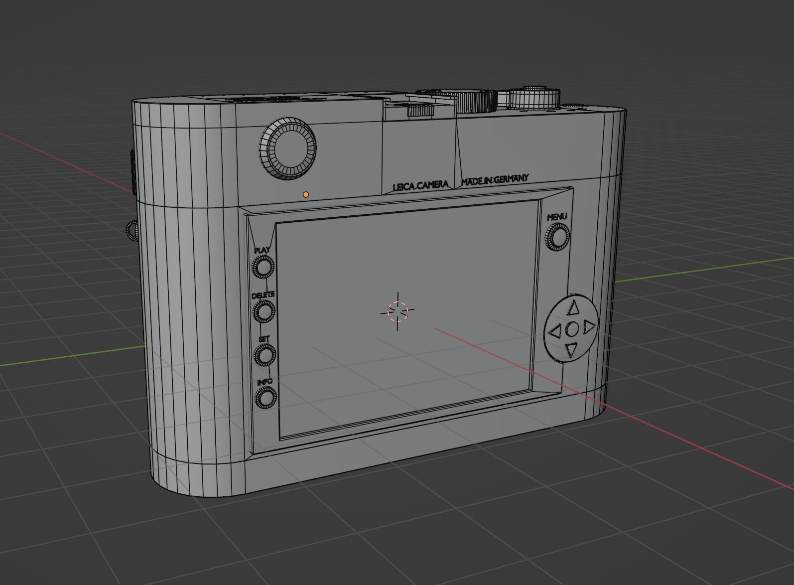 Leica M-10 variation Low-poly 3D model_6