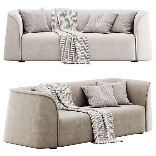 Thataway Sofa by Blu Dot 3D model 2