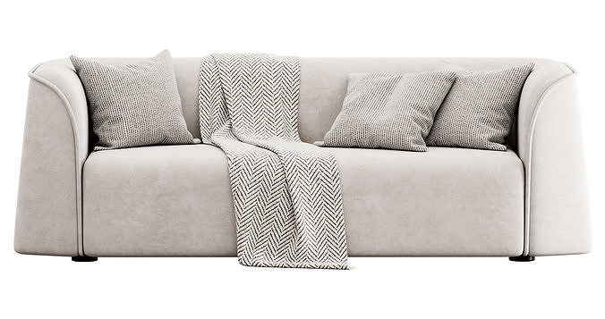 Thataway Sofa by Blu Dot 3D model 7