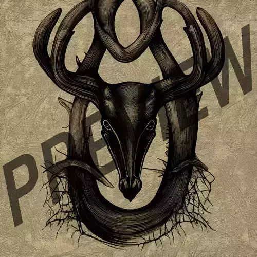 Deer Paintings Collection 01