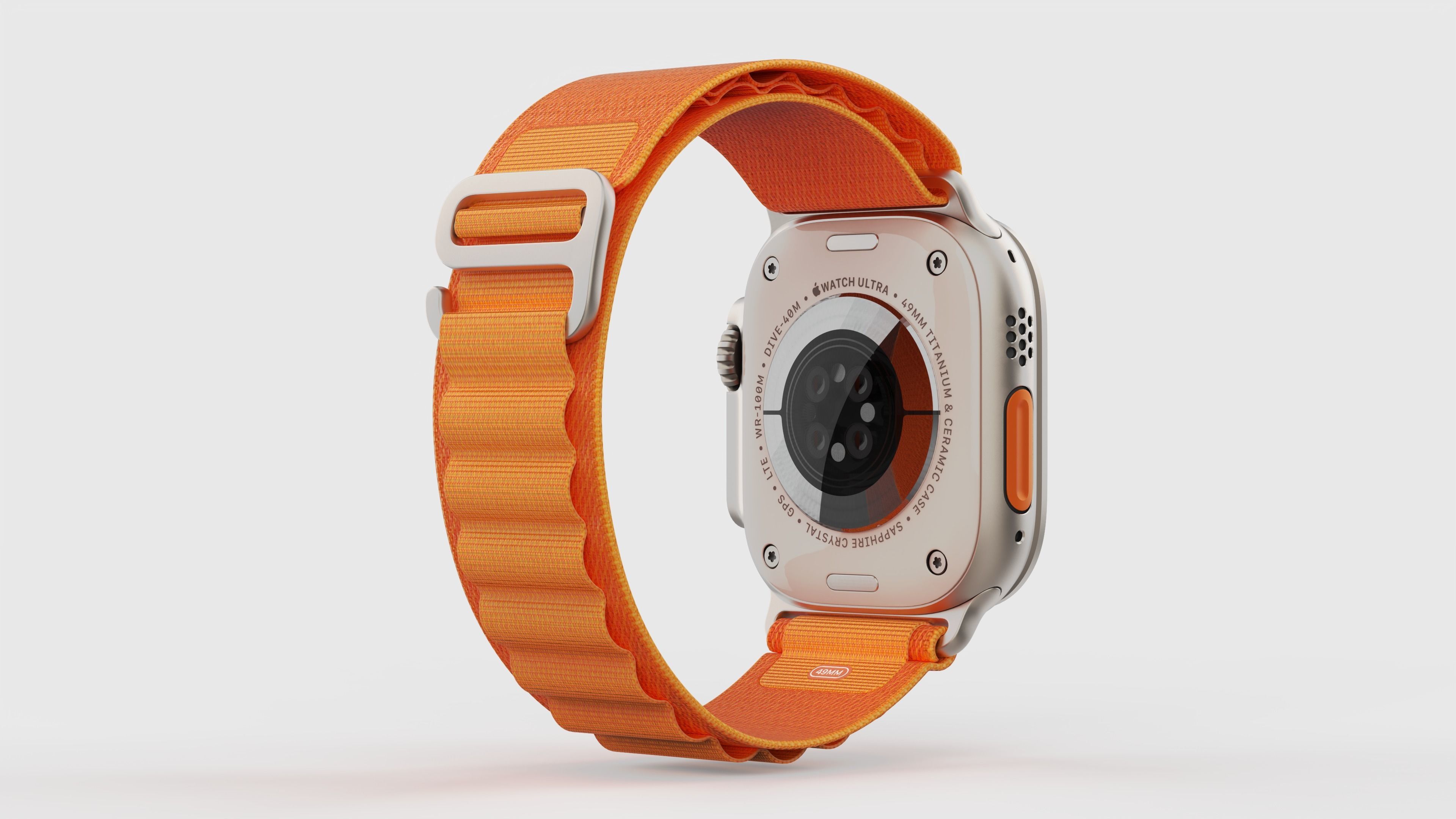Apple Watch Ultra 3D model_2