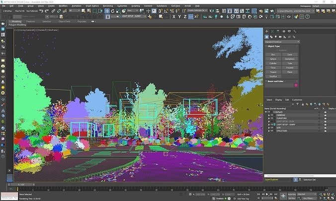 Corona - 3ds Max scene files - KETTLE HOLE HOUSE 3D model 5