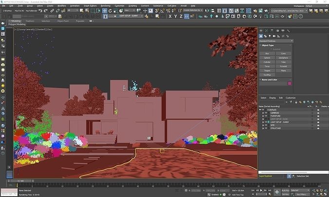 Corona - 3ds Max scene files - KETTLE HOLE HOUSE 3D model 7