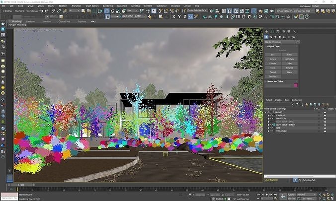 Corona - 3ds Max scene files - KETTLE HOLE HOUSE 3D model 4