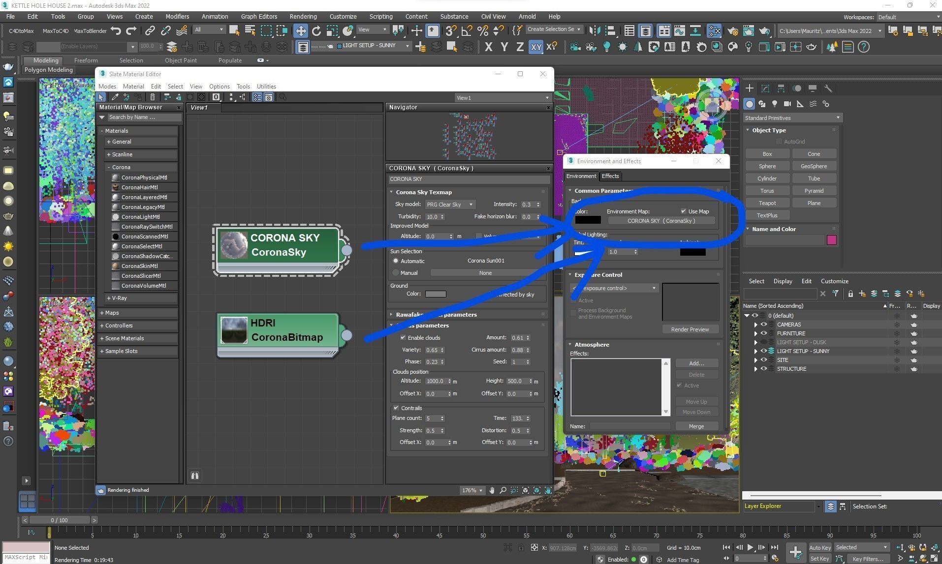 Corona - 3ds Max scene files - KETTLE HOLE HOUSE 3D model_8