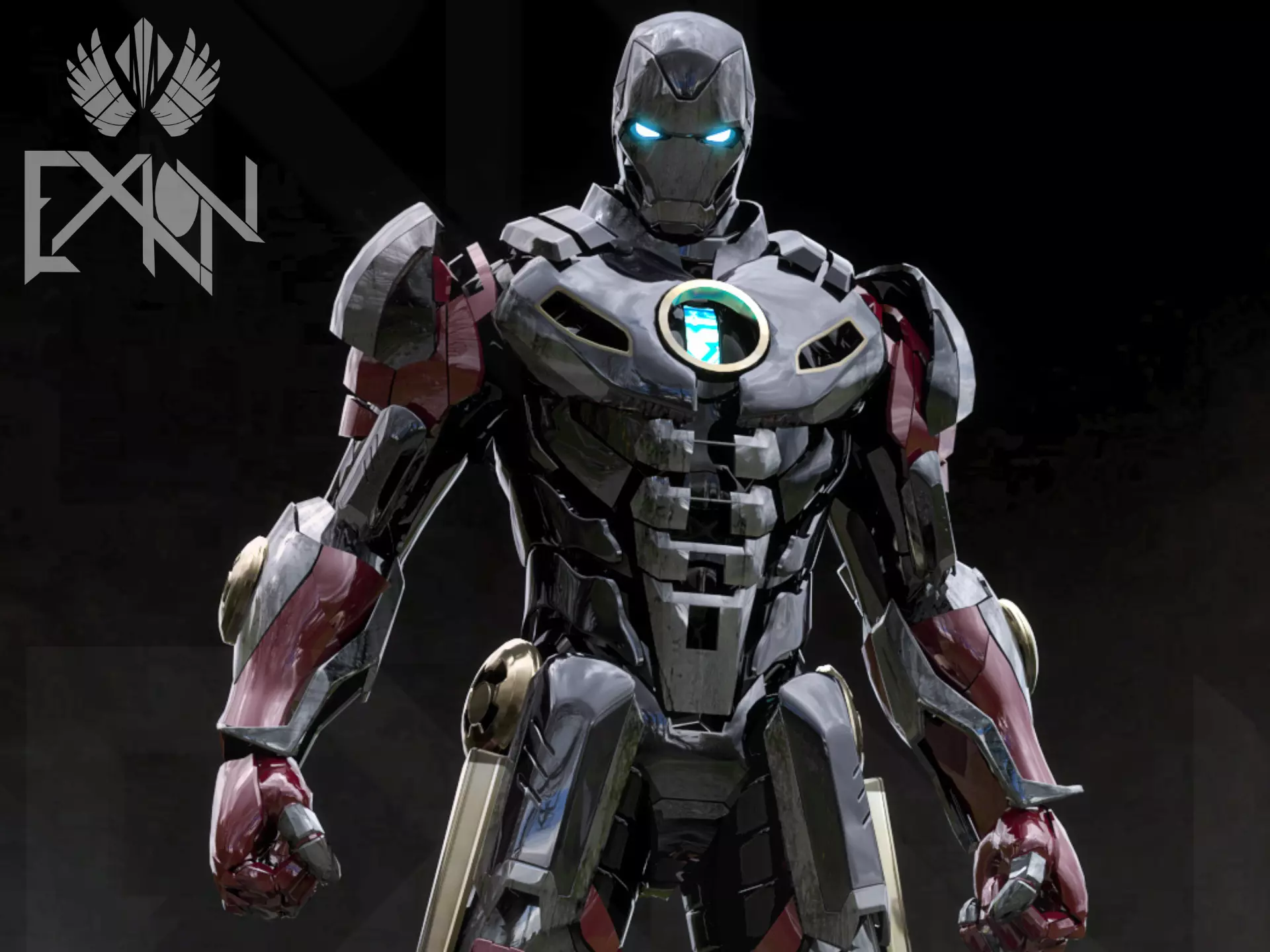 Iron Man MK22 Hot Rod 3D model_0