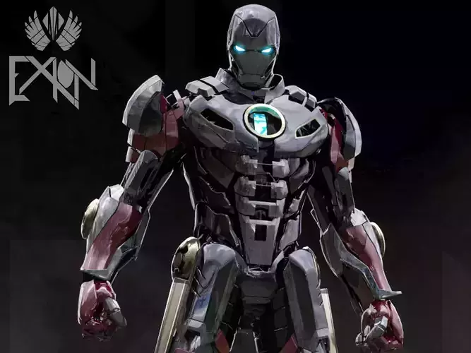 Iron Man MK22 Hot Rod 3D model