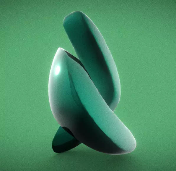 Abstract jewelry Free 3D model_0