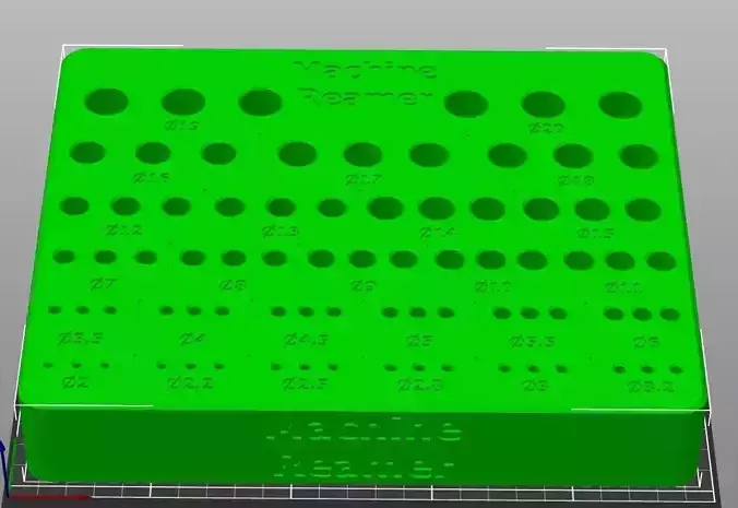 Machine reamer holder