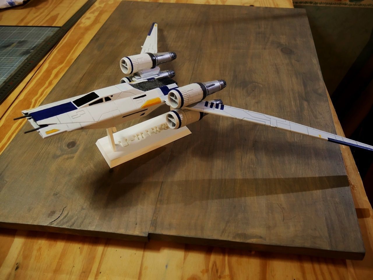 Star Wars UWING UT60D starfighter 3D print model_10