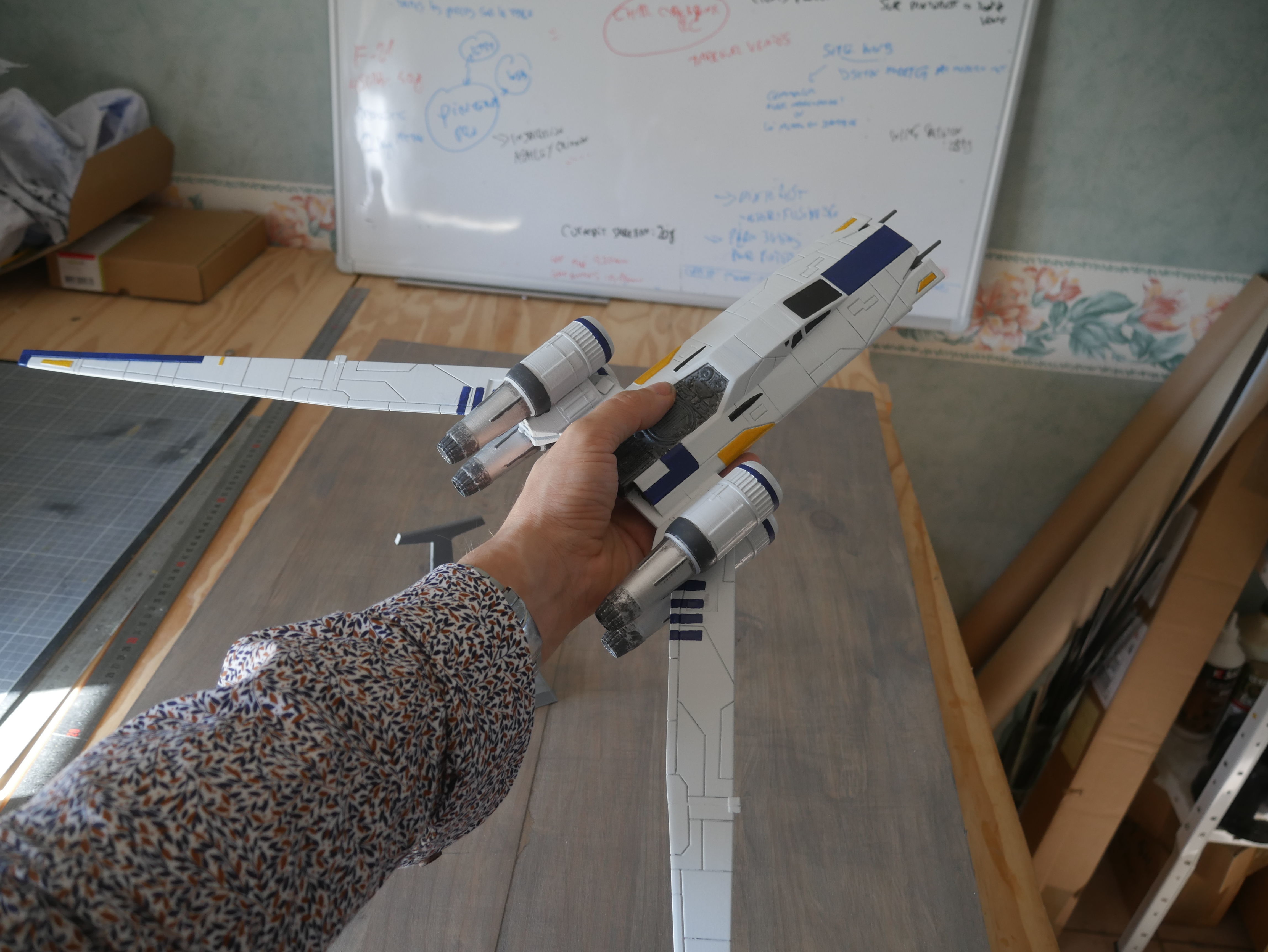 Star Wars UWING UT60D starfighter 3D print model_15