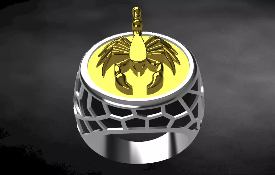 crab ring 3D print model