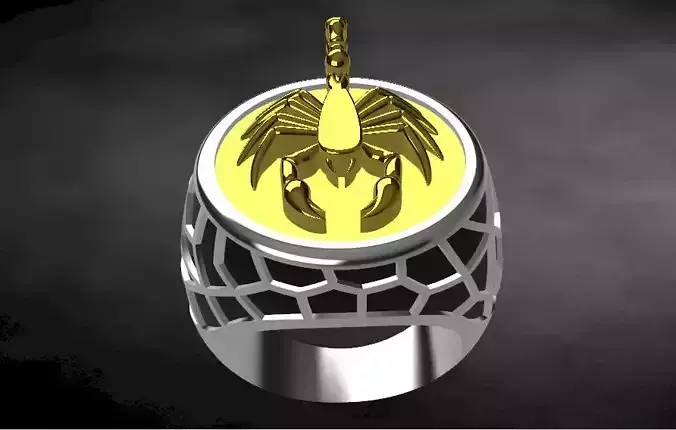 crab ring 3D print model