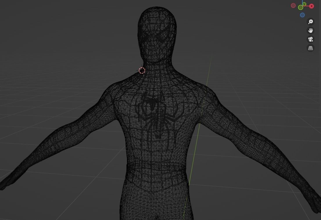 Raimiverse Spider-Man 2 with SM3 Black Suit Variant 3D model_5