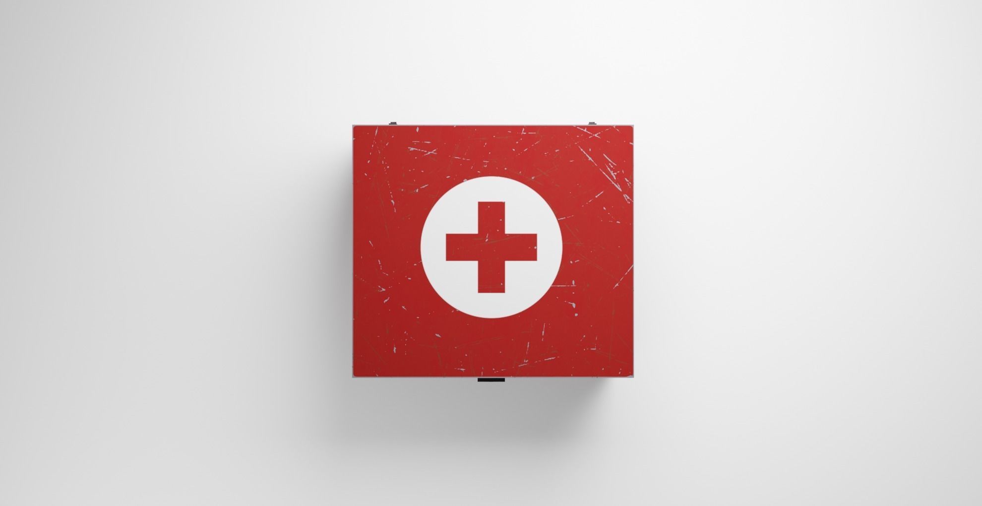 Medic Case - First Aid Kit - PBR Low-poly 3D model_1