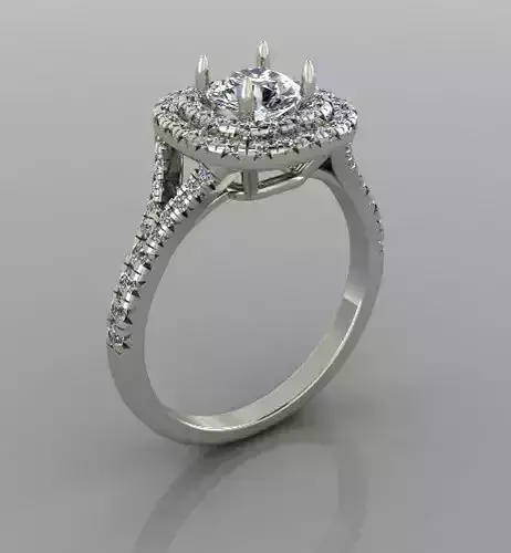 Engagement Ring 3d print model