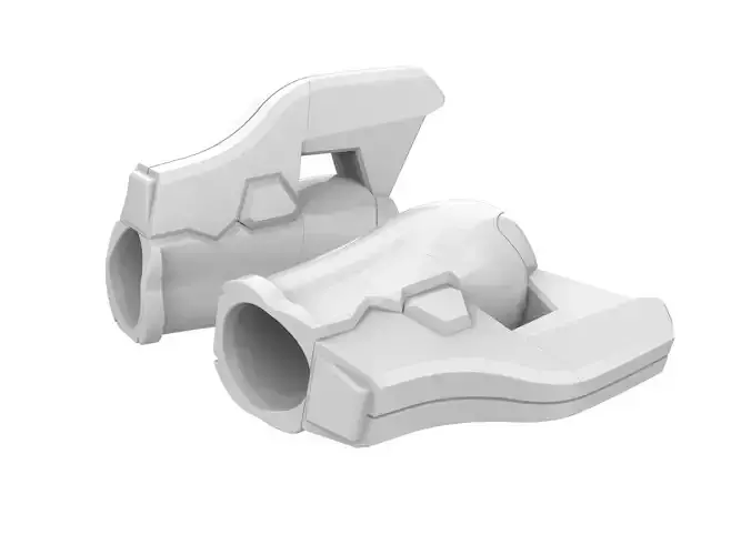Tracer Arm Armor - Overwatch - Printable 3d model - STL files 3D print model