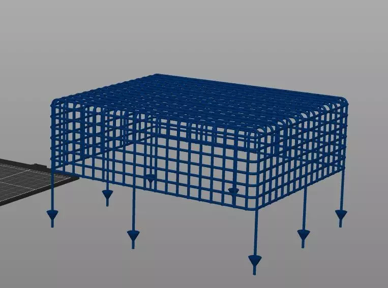 Aquarium cage 3D print model
