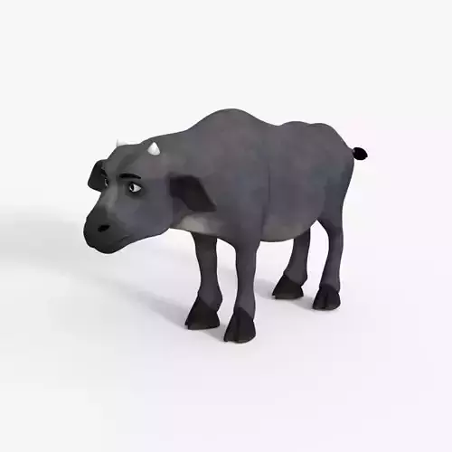 Cartoon Baby Cow 